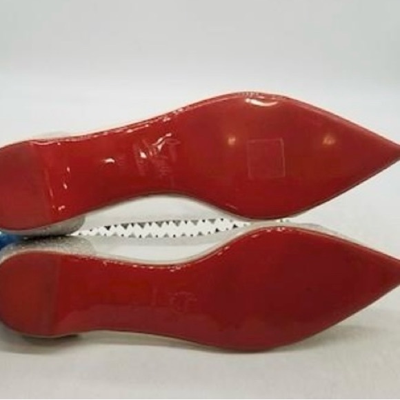 Christian Louboutin Galativi Spikes Ballet Flats Mesh - Picture 3 of 11